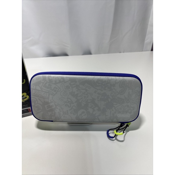 Nintendo Switch Case Splatoon 3 Edition New In Box Missing Screen‎ Protector - Picture 4 of 14